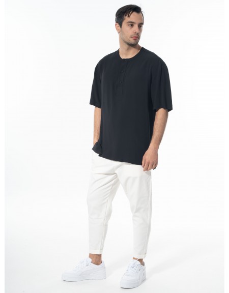 NINETEEN Chino pants K24-1035 Off-white NINETEEN - 9