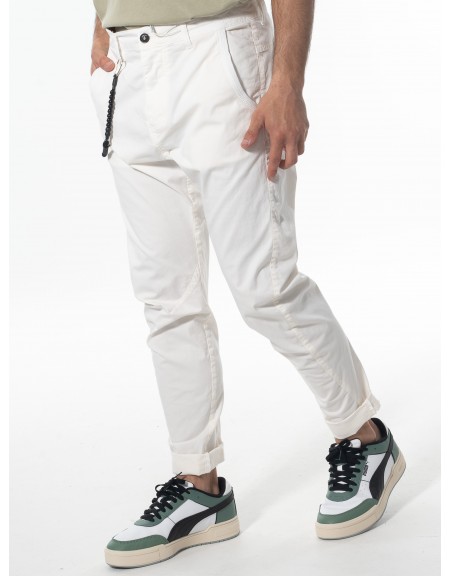 XAGON MAN Παντελόνι πεντάτσεπο 2CR4033 Off-white XAGON MAN - 3