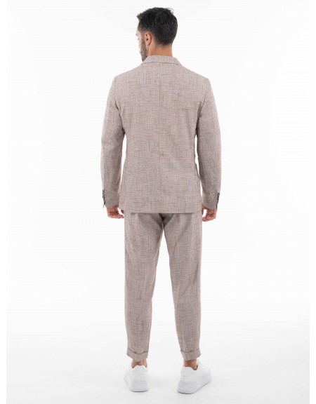 OVER-D Παντελόνι OE1S2S4P10 Γκρι - Κεραμμυδί OVER-D - 12