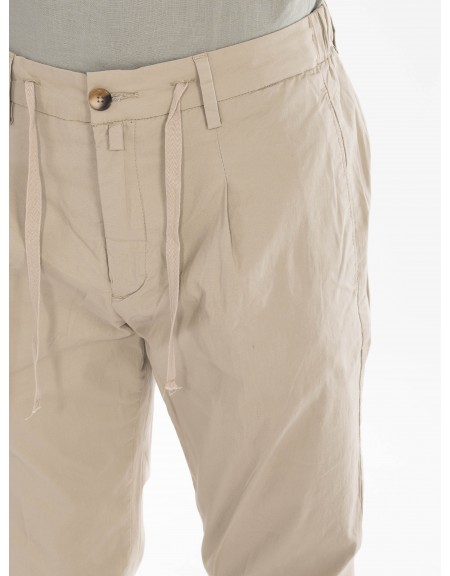 OVER-D Παντελόνι OE1S2S4P02 Μπεζ OVER-D - 5