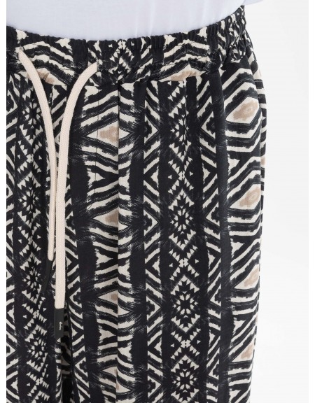 XAGON MAN Linen pants 1ZXAG83 Black XAGON MAN - 5