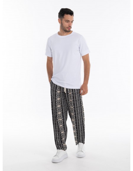XAGON MAN Linen pants 1ZXAG83 Black XAGON MAN - 7