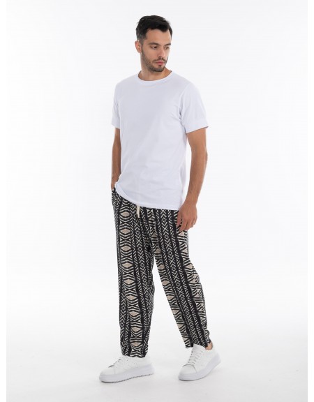 XAGON MAN Linen pants 1ZXAG83 Black XAGON MAN - 8