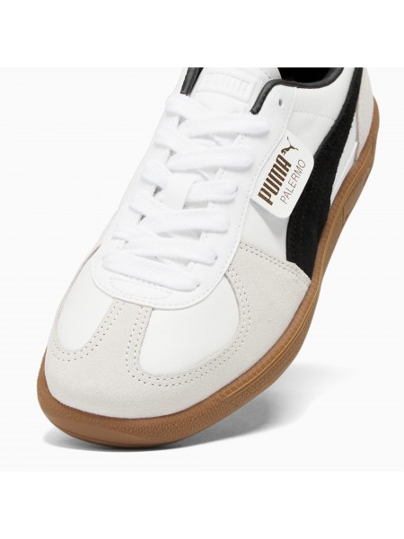 PUMA Sneaker shoe 396464 01 Palermo Lth PRIME LOW White - Beige PUMA - 2