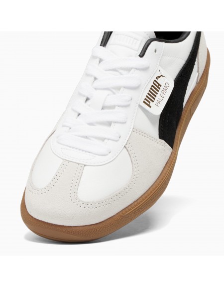 PUMA Sneaker shoe 396464 01 Palermo Lth PRIME LOW White - Beige PUMA - 2
