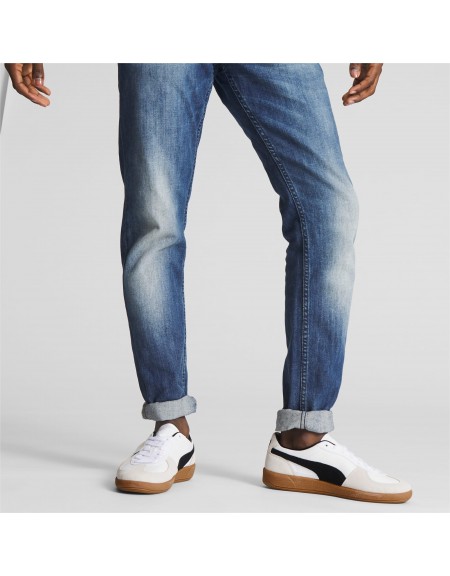 PUMA Sneaker shoe 396464 01 Palermo Lth PRIME LOW White - Beige PUMA - 5