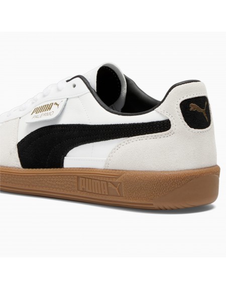 PUMA Sneaker shoe 396464 01 Palermo Lth PRIME LOW White - Beige PUMA - 7