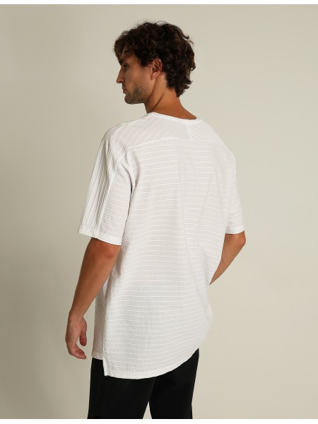 NINETEEN T-shirt X24-1022 White NINETEEN - 3