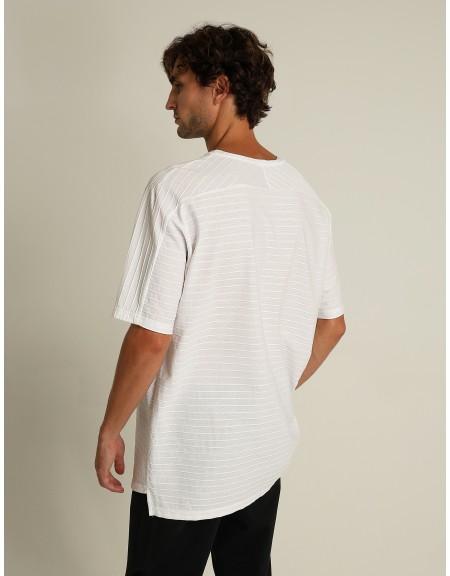 NINETEEN T-shirt X24-1022 White NINETEEN - 3