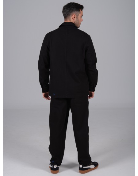 DIVERSE Jean shirt - Jacket 24546195403 Black DIVERSE - 4