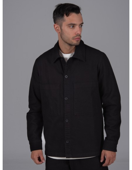 DIVERSE Jean shirt - Jacket 24546195403 Black DIVERSE - 6