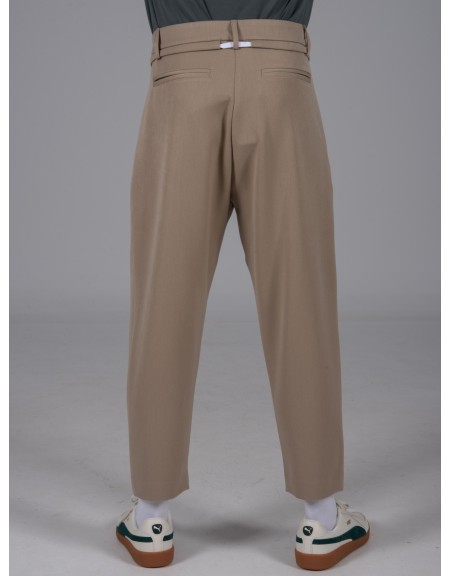 NINETEEN Παντελόνι X24-1004 Μπεζ NINETEEN - 2