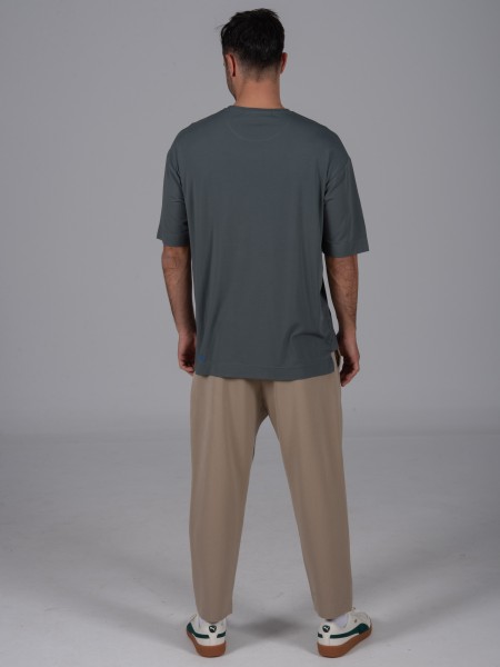 NINETEEN Παντελόνι X24-1004 Μπεζ NINETEEN - 5