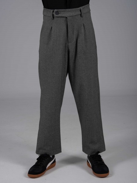 NINETEEN Παντελόνι X24-1036 Γκρι NINETEEN - 5