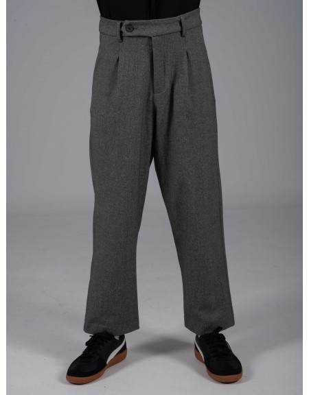 NINETEEN Παντελόνι X24-1036 Γκρι NINETEEN - 5