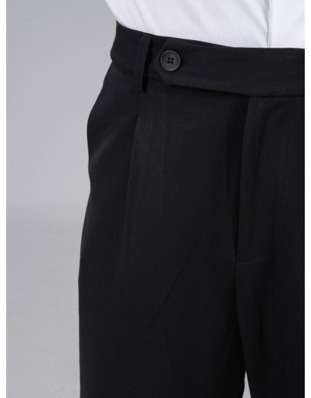 NINETEEN Παντελόνι X24-1007 Μαύρο NINETEEN - 1