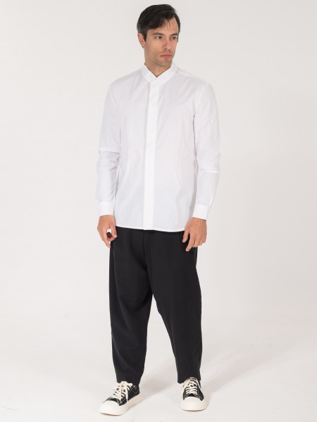 NINETEEN Πουκάμισο K25-1014 Λευκό NINETEEN - 1