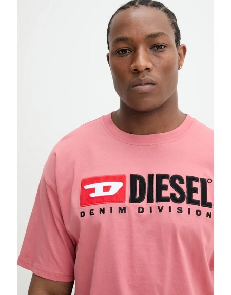 DIESEL T-shirt A14943-0GRAI-3BU T-BOXT-DIVT-SHRT Σάπιο μήλο DIESEL - 3