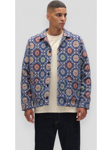 GABBA Jacket - Jacket SIMONE NAVA LS 11678 Blue GABBA - 1