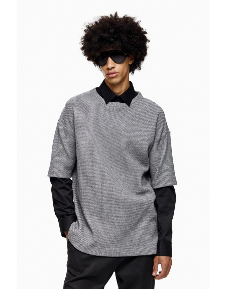 DIVERSE T-shirt 25547281439 Γκρι DIVERSE - 2