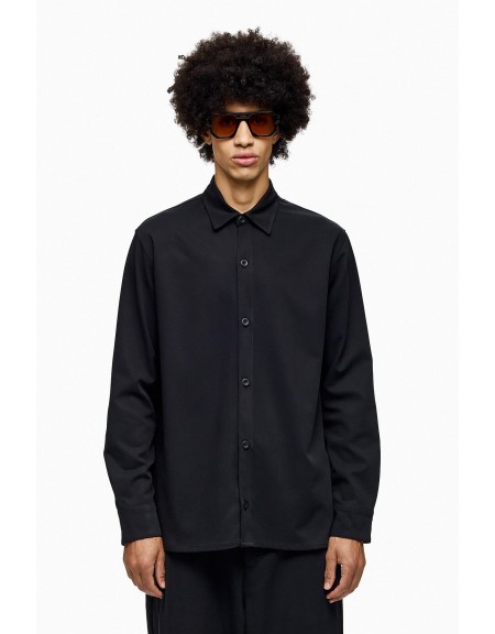 DIVERSE Πουκάμισο 25546813432 Μαύρο DIVERSE - 1