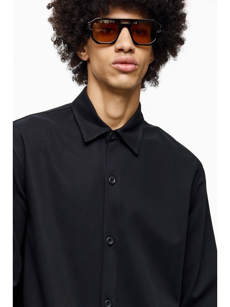 DIVERSE Πουκάμισο 25546813432 Μαύρο DIVERSE - 2