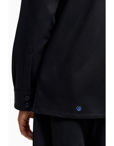 DIVERSE Πουκάμισο 25546813432 Μαύρο DIVERSE - 4