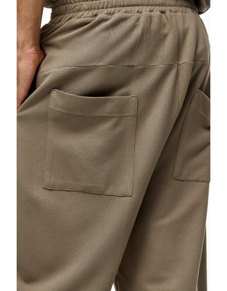 DIVERSE Παντελόνι 25544898434 Λαδί DIVERSE - 4