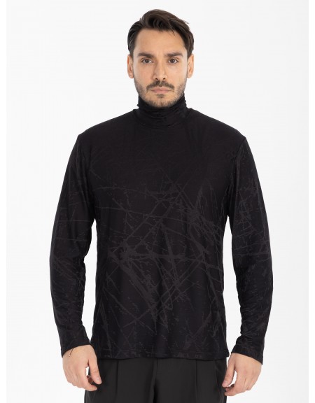 1.IX Lupeto T-shirt X25-1.IX1009 Black NINETEEN - 1