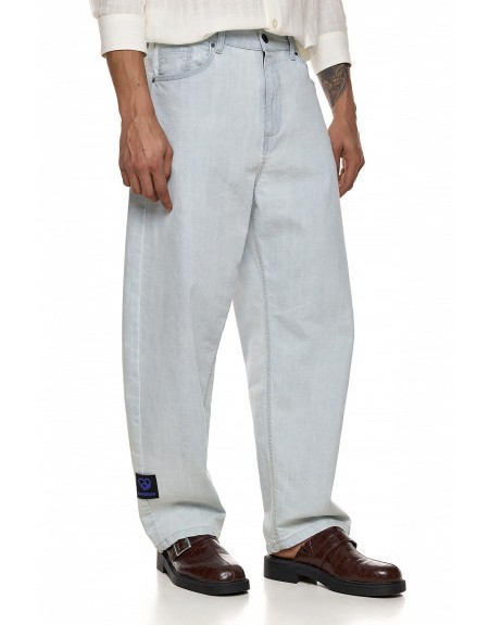DIVERSE Jean παντελόνι 26043694331 Μπλε ανοιχτό DIVERSE - 1
