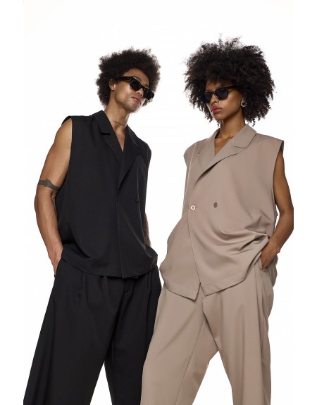 DIVERSE Vest 26041083476 Black DIVERSE - 2