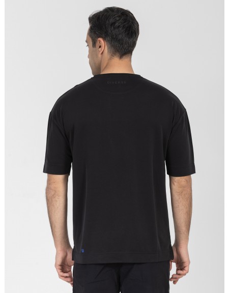 DIVERSE T-shirt 26047281421 Black DIVERSE - 2