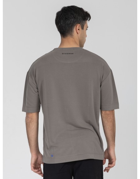 DIVERSE T-shirt 26047281421 Γκρι DIVERSE - 2