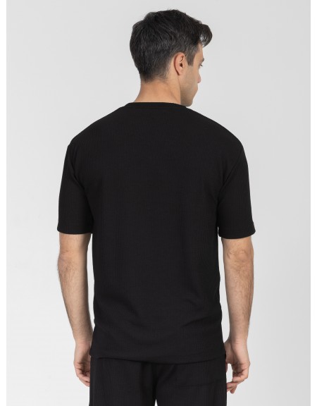 DIVERSE T-shirt 26047-281-533 Black DIVERSE - 2