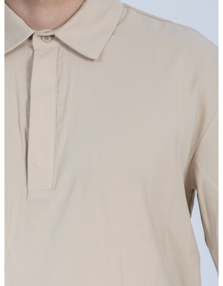 NINETEEN Polo shirt K26-1026 Beige NINETEEN - 3
