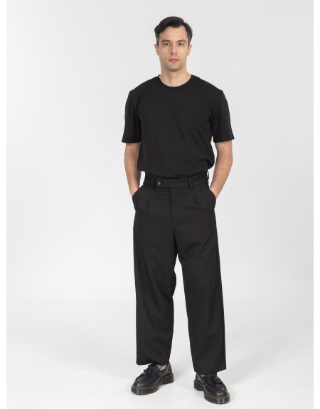 NINETEEN Pants K26-1006 Black NINETEEN - 5