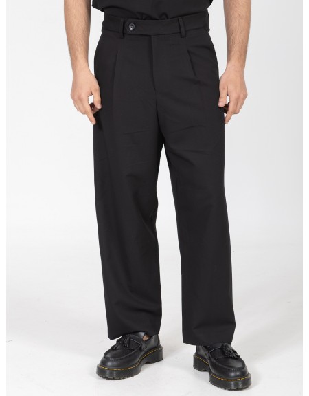 NINETEEN Pants K26-1006 Black NINETEEN - 1