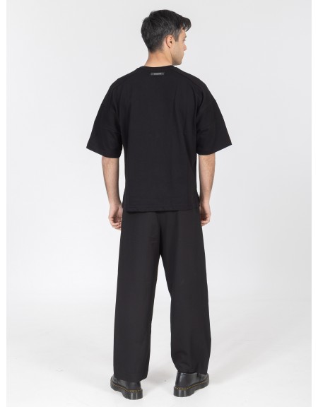 NINETEEN Παντελόνι K26-1006 Μαύρο NINETEEN - 8