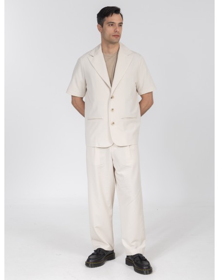 NINETEEN Pants K26-1006 Ecru NINETEEN - 4