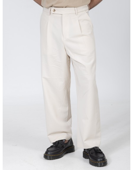 NINETEEN Pants K26-1006 Ecru NINETEEN - 8