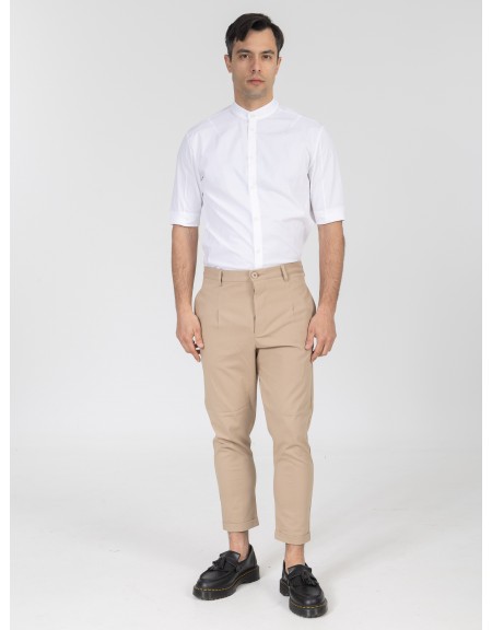 NINETEEN Pants K26-1008 Beige NINETEEN - 4