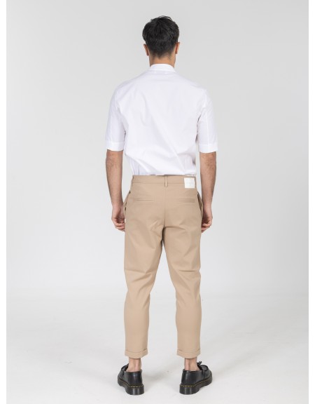 NINETEEN Pants K26-1008 Beige NINETEEN - 5