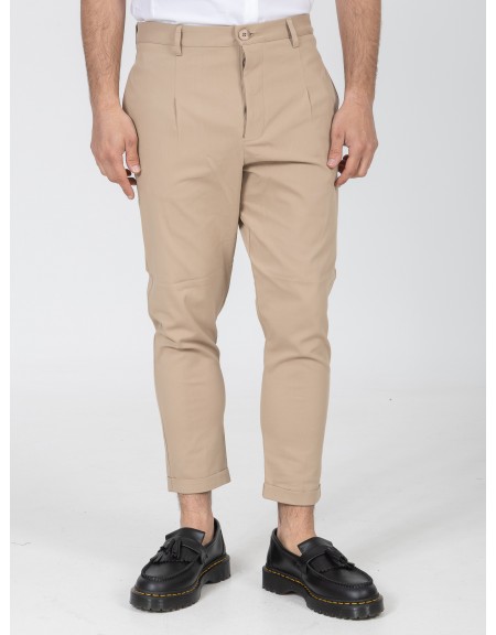 NINETEEN Pants K26-1008 Beige NINETEEN - 6