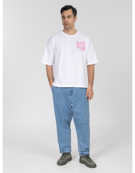 NINETEEN Jean pants K26-1030 Light blue NINETEEN - 4