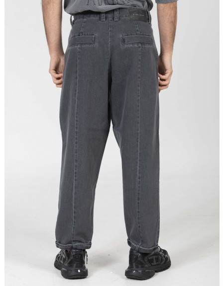 NINETEEN Jean pants K26-1030 Grey - Anthracite NINETEEN - 2