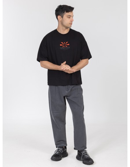 NINETEEN Jean pants K26-1030 Grey - Anthracite NINETEEN - 4