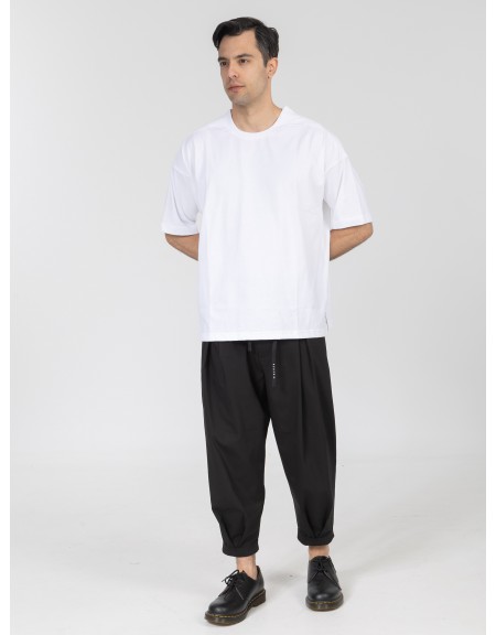 NINETEEN T-shirt K26-1033 Λευκό NINETEEN - 5