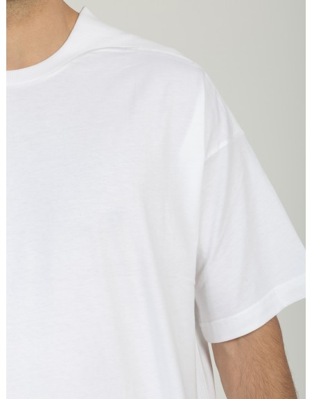 NINETEEN T-shirt K26-1033 Λευκό NINETEEN - 3