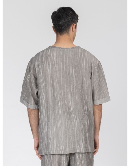 1.IX T-shirt K26-1.IX1003 Grey NINETEEN - 2