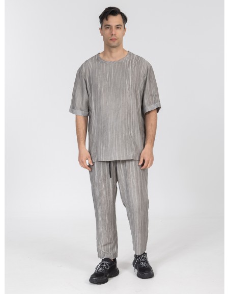 1.IX T-shirt K26-1.IX1003 Grey NINETEEN - 4